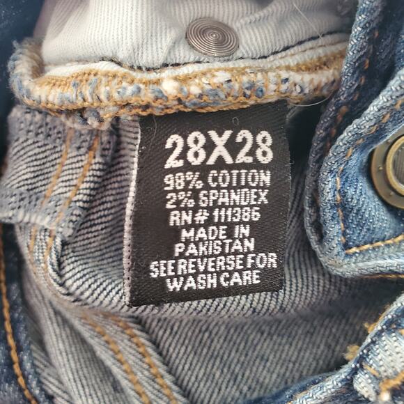 Denim Supply Men's Medium Blue Straight Leg Jeans Size 28x28 - Picture 7 of 8